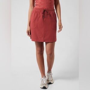Athleta Farallon Skirt Red Orange M